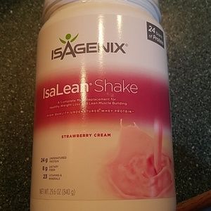 Isagenix strawberry shake mix